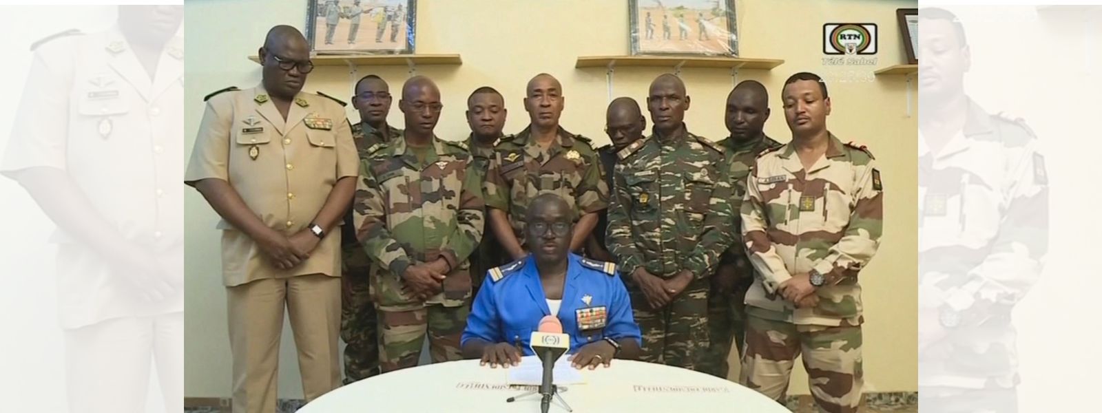 Military coup in Niger. President detained